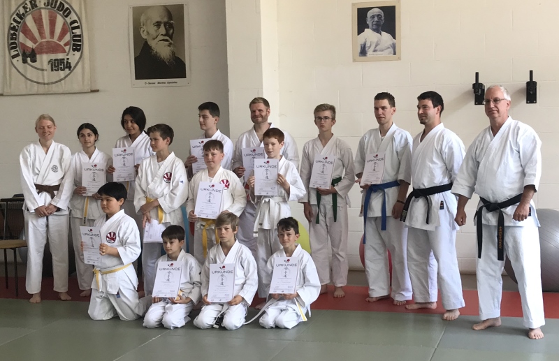 Karate Pruefung 23 06 19